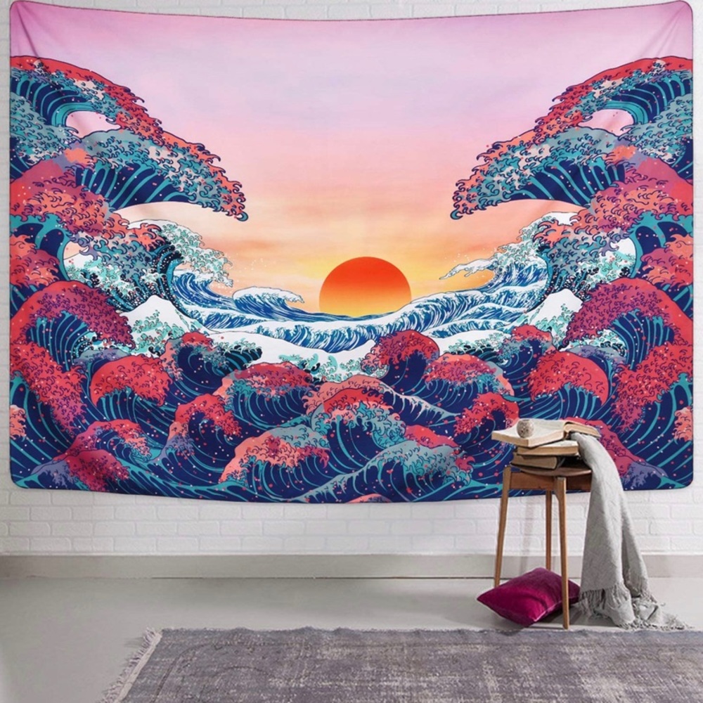 Ocean Waves Tapestry